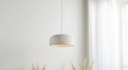 ZenGlow Organic Pendant Light: Japanese Minimalist Ceiling Lamp | E14 Ambient Droplight for UK/EU Homes | VelunaLumin VelunaLumin