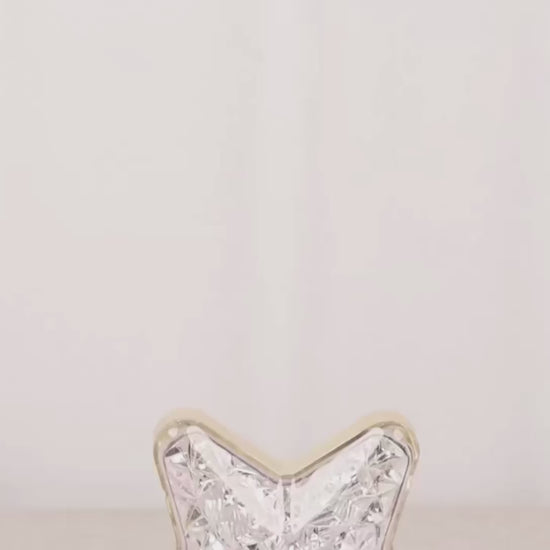 LunaSphere 3D moon crystal lamp with touch dimming.