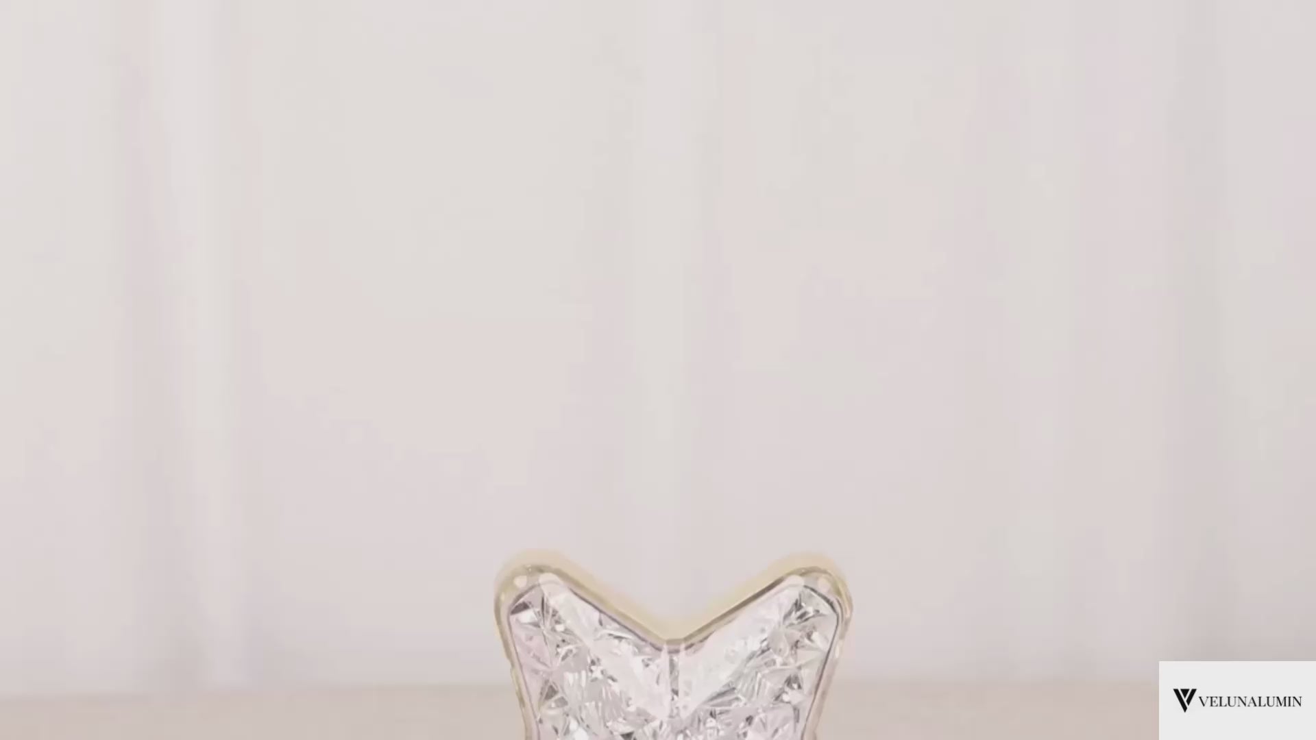 LunaSphere 3D moon crystal lamp with touch dimming.
